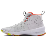 Under Armour Jet Moodsad Mugavad Kangast S&uuml;nteetilisest Nahast P&otilde;rutuskindlad Libisemisvastased Kulumiskindlad Hingavad Keskmise K&otilde;rgusega Korvpallijalatsid 3022051-108 44