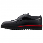 Onitsuka Tiger Brogue mugavad mitmek&uuml;lgsed vabaajajalatsid meestele, mustad ja punased tossud 1181A391-006 40.5