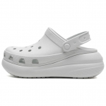 Crocs Puff Mugavad Mitmek&uuml;lgsed Lihtsad T&ouml;&ouml;le Sobivad Klounid Unisex Klounid Helehall 207521-1NK 37-38