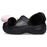 Crocs Eva &Uuml;hev&auml;rvilised Paksude Taldadega Fliisist Klapid Naiste Klapid Must 210691-001 36-37