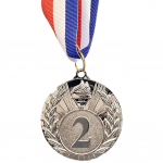 5cm Kuld/H&otilde;be/Pronks Medal Auhinnamedalid kaelapaelaga &Otilde;pilaste auhinnad V&otilde;istlusmedalid maratoni pallim&auml;ngude jaoks h&otilde;be