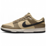 Nike Dunk Dark Driftwood nahast trendikad retro vabaaja libisemiskindlad kulumiskindlad kerged madalad rulaketsid naistele pruun DD1503-200 35.5