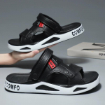 Rannasandaalid Suvised Kaheotstarbelised Meeste Sandaalid ja Sussid Hingavad Veekindlad Sussid Meeste V&auml;ljas&otilde;idu Pl&auml;tud 44-45 must