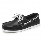 Meeste 2 silmaga paad, Penny Loafers, vabaajas&otilde;it, k&otilde;ndimine mokassiin 46 must