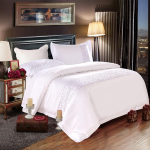 60ndate tikanditega puuvillasatiinist voodipesukomplekt - neli osa Single Duvet Cover 2.4x2.4 (Fits 220x220 Duvet)