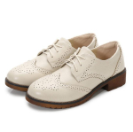Suurused 34-43 Brogue Oxford Kingad Naiste Korterid Uus Kevad 2021 Moodsad Naiste Kingad sapatos femininos sapatilhas zapatos mujer 39 beež