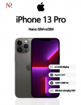 Renoveeritud Apple iPhone 13 Pro nutitelefon Nano-SIM+eSIM-iga 128GB hall