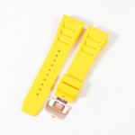Silikoonist k&auml;ekella rihm Richard Mille meestele, reljeefne, veekindel, higikindel, suu kummist k&auml;ekella rihma tarvikud, 25mm randmerihm 25mm&With 5 Stars tools