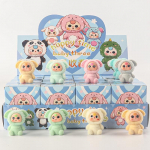 MINISO Flokeerimine Pimekast Stitch Mood M&auml;nguasjad Pimekast Mini Anime Kujud Kaunistused Nukkude F&auml;nnid Lapsed J&otilde;ulu S&uuml;nnip&auml;eva Kingitus