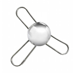 K&uuml;lmutatud pall espressokohvi jaoks Korduvkasutatav jahutav kohvit&ouml;&ouml;riist Roostevabast terasest j&auml;&auml;pallid Jahutav kohv Maitsetugevdaja vidinad