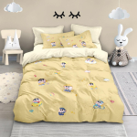 Anime Krayon-Shin-Chan Voodipesukomplekt 2/3 tk Multikas Hin-Chan Tekikott Padjap&uuml;&uuml;r 3D Prindid Teismelistele Lastele Tekikate 100x135cm-2pcs