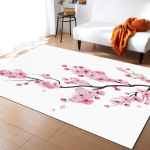 Jaapani Sakura kirsipuu &otilde;itega vaibad elutuppa, magamistuppa, kaasaegne kodu, suur ala vaip, libisemisvastane, diivani, kohvilaua p&otilde;randamatt 40x60cm