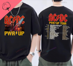 Pwr Up World Tour Kahepoolne s&auml;rk Kuulsuste r&auml;tsepat&ouml;&ouml; graafilised T-s&auml;rgid Street Fashion L&uuml;hikese varrukaga XXXXXL