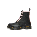 dr. Martens 1460 Nahast Pehme Nahk 8 Paelaga L&uuml;hikesed Saapad Naiste saapad Must Roosa 27276001 36 black