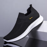 Meeste tossud v&otilde;rk hingavad kingad kerged tossud meestele uus mood mugavad vabaaja jalutusk&auml;igukingad meestele zapatillas hombre 39 must