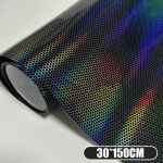 Auto esitule toonikile Automaatne laserk&auml;rgstruktuur esitule tagatule lambi vin&uuml;&uuml;lkile 30*150cm udutuli tagatule toonikile
