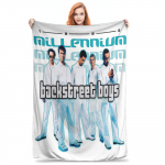 Backstreet Boys Into The Millennium Tour 2025 Tekk &Uuml;lipehme Visketekk Diivanile 50x60 tolli Mitmesuuruseline Voodikate 30x40in