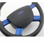 4 tk/komplekti auto roolipaneeli katte trimmi kleebis Ford Focus 2 MK2 2005&ndash;2011 auto stiilikleebiste tarvikutele sinine
