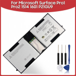 Laetav liitiumaku Microsoft Surface Pro 1 Pro 2 Pro1 Pro2 1514 1601 P21GU9 jaoks, 5676mAh, t&ouml;&ouml;riistadega