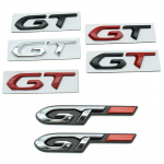 Auto 3D metallist GT logoga kere pagasiruumi embleemi m&auml;rgi kleebis KIA K3 K5 Sportage Peugeot 206 207 208 301 508 2008 3008 F