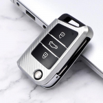 Tpu s&uuml;siniku mustriga auto v&otilde;tme korpuse kate VW Volkswagen Golf 7 MK7 Tiguan MK2 jaoks SEAT Ateca Leon FR2 Ibiza jaoks Skoda Octavia A7 jaoks h&otilde;be