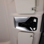 Silver Chrome Reading light Switch Trim Cover Frame For BMW X1 U11 -24