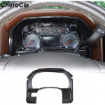 2014-2017 Chevy Silverado GMC Sierra Carbon Fiber Dash Board trument Trim | Center Console | Polished | Waterproof | 1 Year Manufacturer Warranty