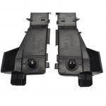 1 paar esikaitseraua kinnitusklamber Toyota Avensis II T25 03-08 jaoks 52536-05020 52535-05020 5253605020 5253505020 must