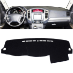 Mitsubishi Pajero Montero 2006- Autotarvikud Armatuurlaua Kate Kaitsematt Padi Armatuuri P&auml;ikesekaitse UV-vastane Vaip Armatuurlaudamat Black(Black Edge) gray