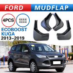 For FORD EcoBoost Escape 2013- mudguard, Splash proof mudguard, front and rear wheel fender must