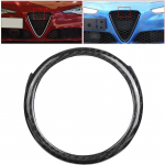 ABS s&uuml;sinikkiust tagumine iluv&otilde;re esiosa iluv&otilde;re dekoratiivr&otilde;ngas musta viimistlusega raam Sobib Alfa Romeo Giulia 2017- Carbon fiber pattern