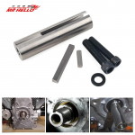 Engine Pulley Crank Shaft Sleeve Adapter Extended 1 to 1 1/8 inch 1/4 Key Gas Stainless Steel 304 Shaft Adapter
