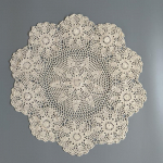 1 tk vintage heegeldatud salvr&auml;tik 60 cm &uuml;mmargune laudlina shabby chic heegeldatud alusmatt k&auml;sitsi valmistatud pulma&uuml;rituse dekoratsioon 60CM