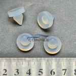 4pcs for Honda Accord city Fit Odyssey CRV Civic Brake Light Switch Top Rubber Nail Plastic Pad