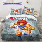 Thundercats Muster Voodipesu Tekikott Komplekt Tekikott Padjap&uuml;&uuml;r Kodu Kaunistus Kingitus (1 * tekikott + 2 * padjap&uuml;&uuml;ri, ilma s&uuml;damikuta) 135x200cm