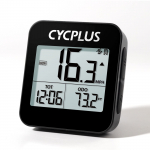 CYCPLUS G1 Traadita GPS-jalgrattakompuuter odomeetri ja veekindla spidomeetriga, must