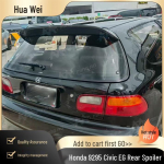 Honda 92-95 Civic EG Tagaspoiler - Lihtne paigaldus, ei vaja kahjustusi ega puurimist Unpainted Off-White