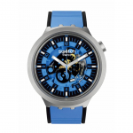 Swatch BLUE DAZE BIG BOLD IRONY SB07S106 K&auml;ekell sinine