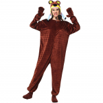 Loomakost&uuml;&uuml;mid cos kannibal karud, festivali lavakost&uuml;&uuml;mid, Halloweeni cosplay vormid L tumepruun v&auml;rv