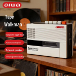 Aiwa Retro kaasaskantav Bluetooth-kassettm&auml;ngija ja raadio CN-pistikuga (adapter kaasas)