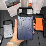 Linnakujundusega UAG Tugev Pathfinder Armor MagSafe'i jaoks Tugeva magnetiga &uuml;mbris ametlikule iPhone Air 17 Pro Max 16 15-le Vastupidav p&otilde;rutuskindel kaitsekaas iPhone17 Air tumesinine v&auml;rv