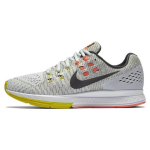 Nike Zoom Structure 19 Fabric Cushioning Slip Resistant Abrasion Resistant Low top Running Shoes Women's 806584-007 38.5