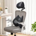 Headrest for Office Chair Head Pillow with Back Cushion Easy to Install Attachment Adjustable Height
