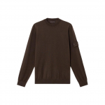 Stone Island Ghost Series Langenud &otilde;lad Soonikkoes kaelus L&otilde;tv l&otilde;ige Vabaaja &uuml;mmargune kaelus Mugav pikak&auml;eline kootud kampsun K2S155100074S00FC-V0070 S