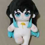 Muichiro Tokito pehme m&auml;nguasi 20cm Puuvillane Pehme Chibi t&auml;idisega m&auml;nguasi Armas kodu laua kaunistus Lastele Teismelistele S&uuml;nnip&auml;evakingitus Kogutav Boneless