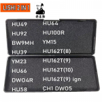 Newest Lishi 2 in 1 2in1 HU49 HU66 HU162T(8) HU162T(9) HU162T(10) HU58 HU92 BW9MH HU64 HU39 YM15 YM23 DWO4R CH1 for VW BMW Benz HU49