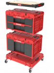 Qbrick System One Sahtlitega T&ouml;&ouml;koja Komplekt 7, Sahtlid - Kasti N2480