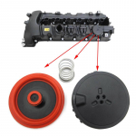 Klapikaane membraaniklapp Karteri ventilatsiooni remontkomplekt BMW F10 F11 E60 E61 E63 E64 E90 E91E92 E93 Mootorile N53 Tarvikud
