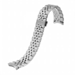 Tissot 1853 kella jaoks terasrihmaga T156 seeria T156407 410A roostevabast terasest k&auml;ev&otilde;ru kaardus avaga 20mm kella tarvik 20mm