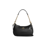 K&auml;ekott Coach Teri 24 Litchi nahk Zippiga Eemaldatava &otilde;larihmaga Crossbody kott Nahast &otilde;lakott Naiste k&auml;ekotid Must CA209-IMBLK Basic Set (Bag+Dust Bag)